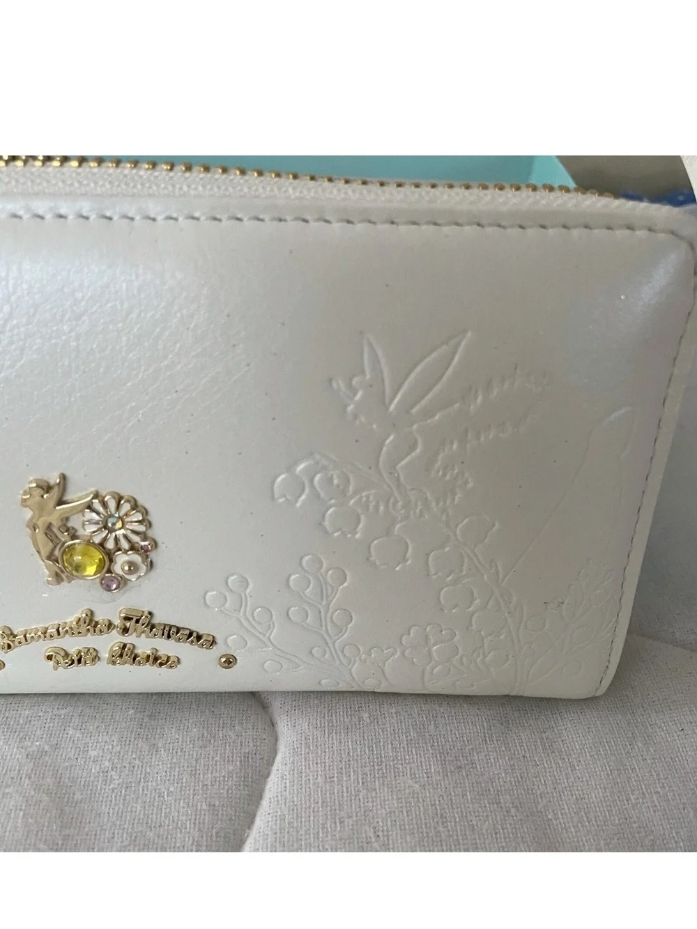 Samantha Thavasa Petit Choice x Disney Tinker Bell Long Wallet. It is a limited